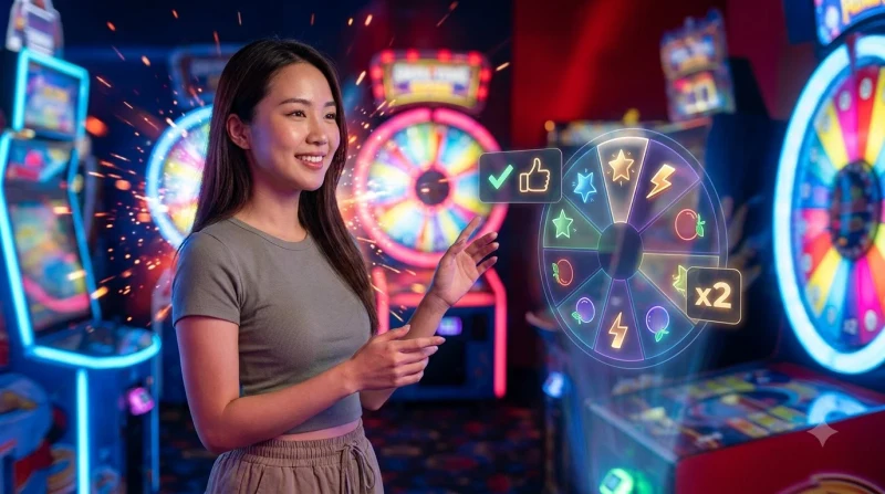 anh-minh-hoa-nguoi-choi-dang-lua-chon-vong-quay-slot-game-phu-hop-tren-man-hinh-hologram-tuong-lai Ảnh minh họa người chơi đang lựa chọn vòng quay slot game phù hợp trên màn hình hologram tương lai