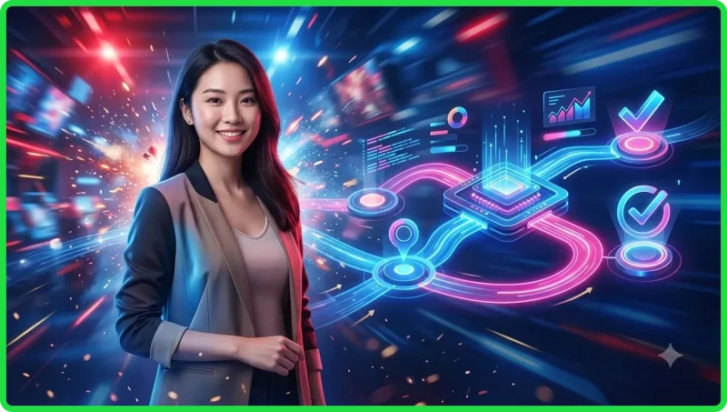 Biểu tượng khiên bảo mật và điện thoại thông minh với luồng dữ liệu an toàn