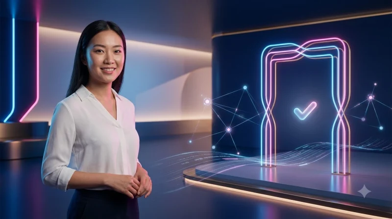 may-tinh-bang-phat-sang-voi-bieu-tuong-thanh-cong-tren-nen-toi Máy tính bảng phát sáng với biểu tượng thành công trên nền tối