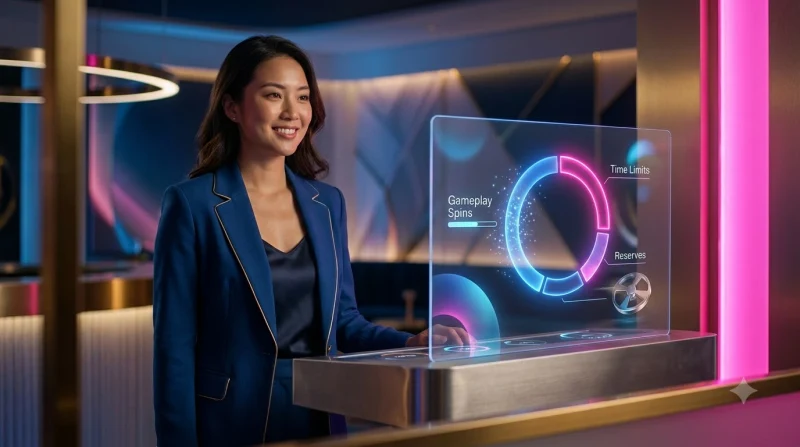 Minh họa cách xác định ngân sách chơi slot phù hợp