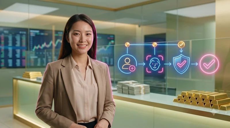 minh-hoa-quy-trinh-3-buoc-tao-tai-khoan-truc-tuyen-voi-giao-dien-hologram minh họa quy trình 3 bước tạo tài khoản trực tuyến với giao diện hologram