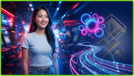 Hình ảnh minh họa giao diện kỹ thuật số hiện đại, thể hiện tính bảo mật cao.
