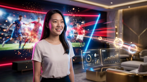 Minh họa các lợi ích vượt trội: an toàn, nhanh chóng và đa dạng trò chơi.